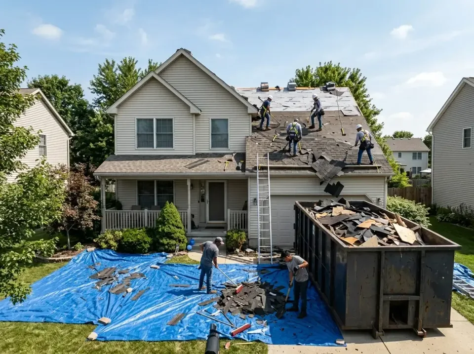 roof-replacement-debris-remova-004 — frequently asked questions, Cheapest Dumpster Rentals in Mount Carmel, IL